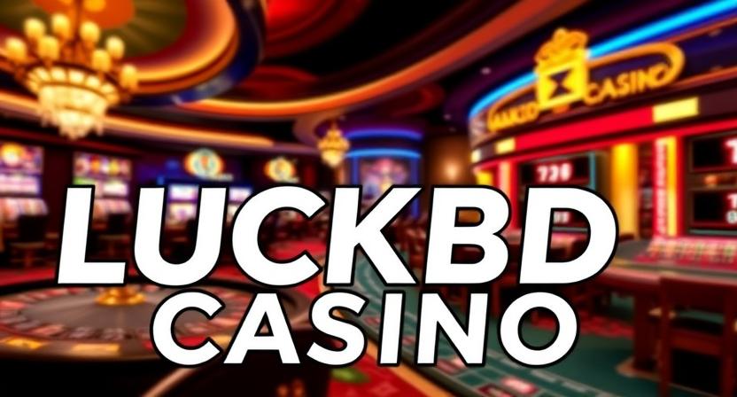 Immersive lounge-style interface of LUCKBD casino