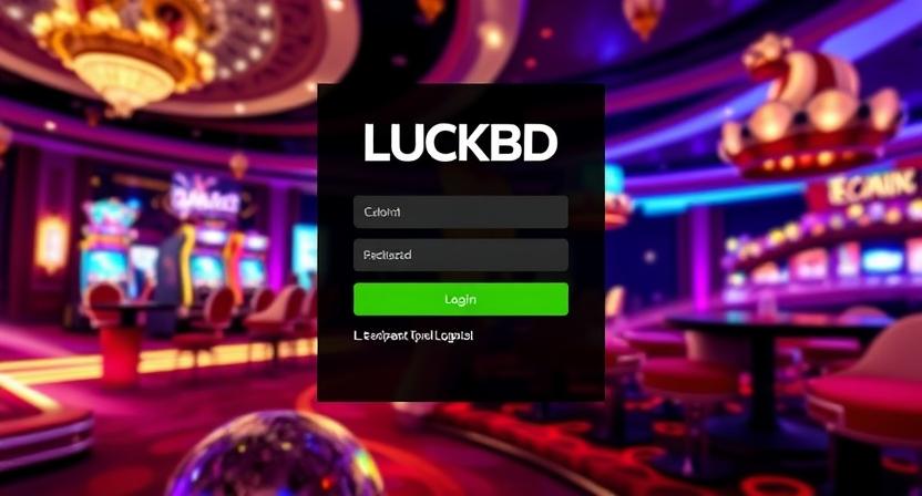 User-friendly LUCKBD login control panel