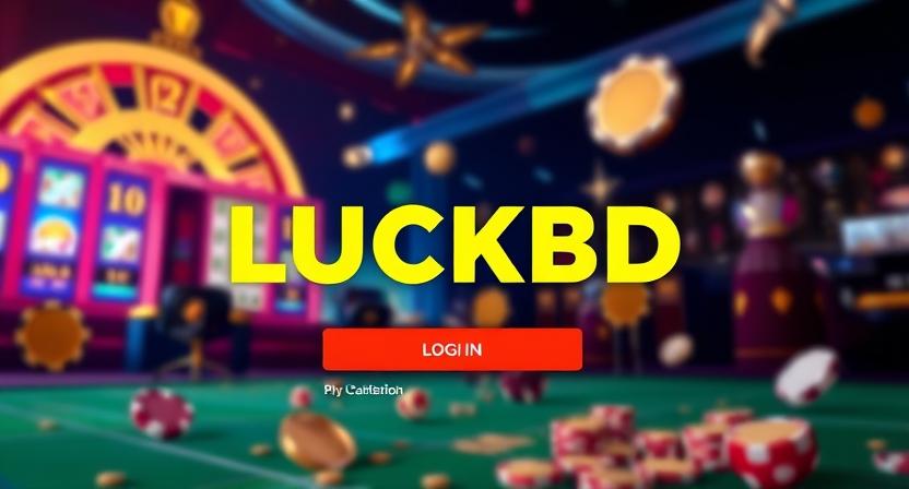 LUCKBD login with advanced security features